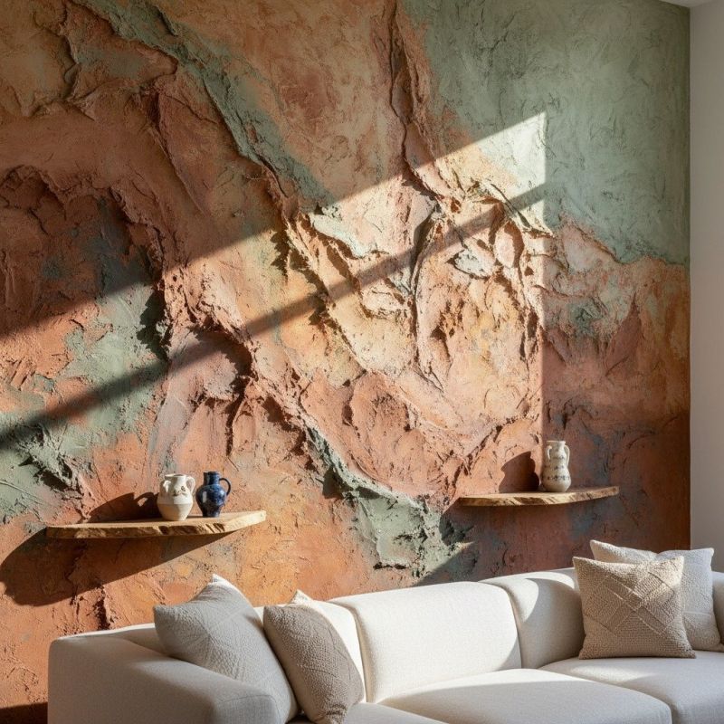 Accent Wall Painting detail